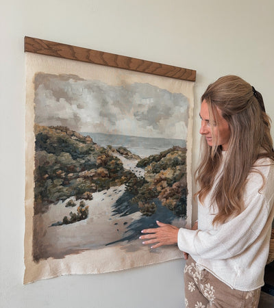 What I used for a Hanging Canvas Painting