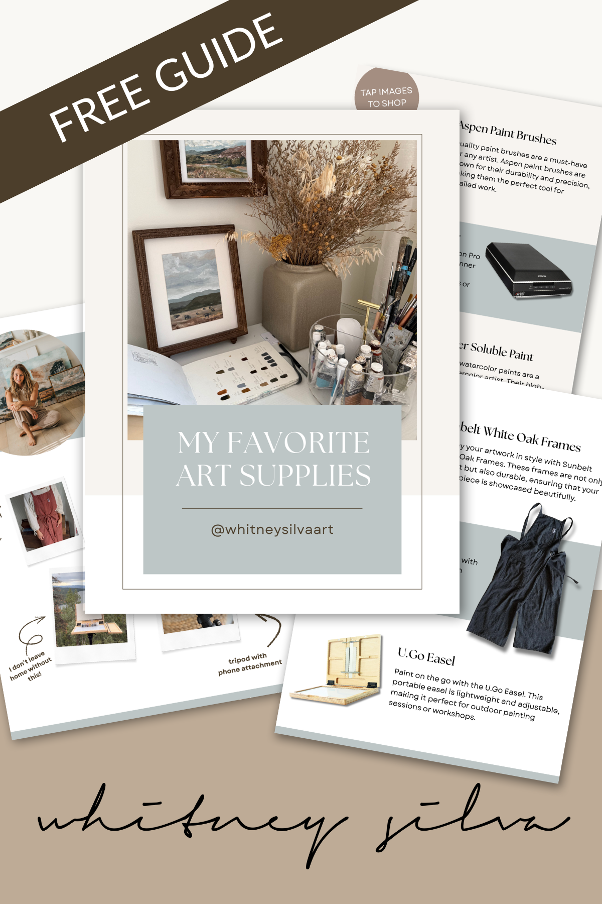 My Favorite Art Supplies (Free Guide)